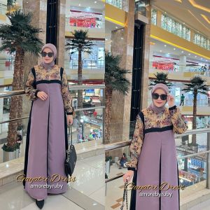Gayatri dress Amore by ruby produk terbaru gamis kekinian