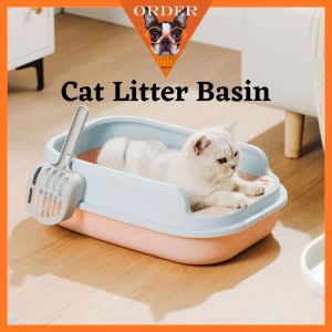 Cat Toilet Litter Box With Scoop Kitten Litter Box Cat Toilet Prevention Litter Box Litter Box For Cat Litter Box Large Size