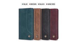 Samsung Note 9 10 20 S22 S23 S24 Ultra S23Fe A03s A02 A02S A12 S9 S10 Plus moon Leather Flip Casing Case