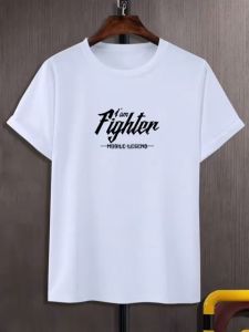 Kaos pria baju cowok kaos laki laki dewasa kaos lengan pendek fighter