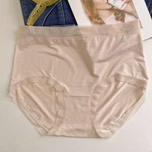 Seamless Modal Triangle Panties Womens Underwear Sweet Style Mid-Waist Young Ladies Briefs Comfortable Breathable Innerwear