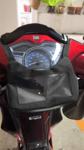 กระเป๋าติดด้านหน้ามอเตอร์ไซค์ ป้องกันการยุบตัว กันน้ำ ความจุขนาดใหญ่ 3 ลิตร กระเป๋าติดแฮนด์จักรยานยนต์ E-Bike อุปกรณ์เสริมมอเตอร์ไซค์