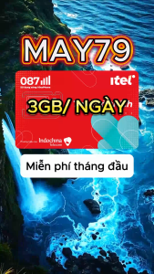 Sim 4G 5G Vinaphone Itel MAY79 Tặng 3GB/Ngày Tốc Độ Cao Xài Tháng Đầu Không Nạp Từ Tháng Thứ 2 Chỉ 79K/Tháng | FREESHIP - CHƯA KÍCH HOẠT