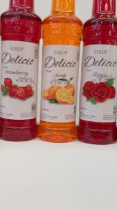 Sirup Delicio Botol Plastik isi 450 ml