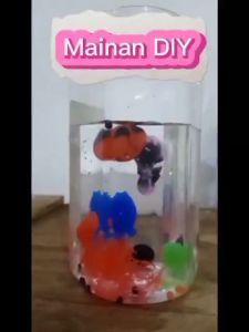 Mainan Anak Water Magic Refill Jelly Magical Waterscape Edukasi DIY Cewek Cowok Ikan Jelly Cetak Cetakan Serbuk Ajaib Air