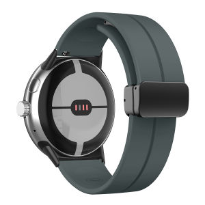 NEW Silicone Strap for Google Pixel Watch 3 45mm Band for Google Pixel Watch 1 2 3 41mm Magnetic Wristband Bracelet Accessories
