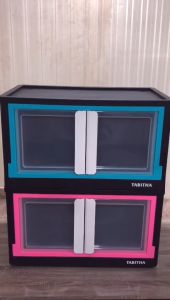 LEMARI LIPAT PLASTIK MPFC Container Box JUMBO 60L TABITHA CONTAINER BOX Multipurpose Folding Cabinet Tabitha