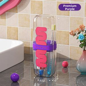 COLORFUL SUMMER DRESS | Travel Portable Toothbrush and Toothpaste Set for Couples and Children