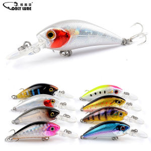 ZEEMIN เหยื่อล่อจมอยู่ใต้น้ำปากกว้างไมโครวัตถุเหยื่อปลอม 4G / 5.8CM เหยื่อตกปลาปลาดุกปลากะพงขาวชายหาดการจำลองการตกปลาทะเลยาก