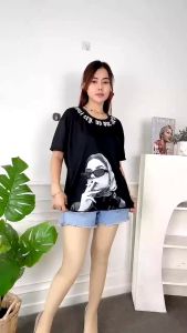 MODIS - Kaos Oversize Wanita Dont Cry No One Care / PAKAIAN WANITA / ATASAN WANITA / KAOS WANITA / TSHIRT