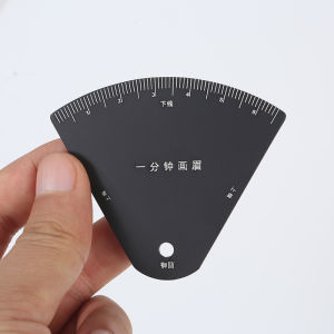 Upgraded One-Minute Eyebrow Drawing Ruler Metal Material More Adhesive to the Eyebone Draw the Brow Peak with One Stroke Reusable