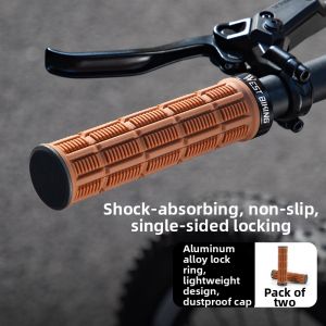 West Biking | Locking Anti-slip Shock Absorption Bicycle Grips