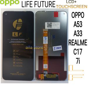 ORIGINAL LIFE FUTURE LCD TOUCHSCREEN OPPO A53/A33 2020/REALME C17/7i FULL SET