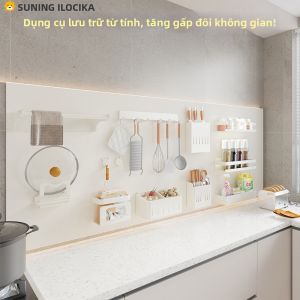 LOCIKA | Magnetic Storage Rack for Kitchen Accessories