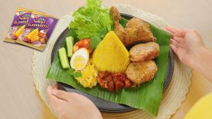 Kobe Bumbu Aduk Instan Nasi Uduk Kuning Bebek Rendang