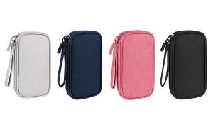 Large Size Travel Cable Organizer Bag Storage Pouch Carry Case Portable Waterproof Storage Bags for Cable Cord and Electronics