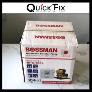 QuickFix [NEW] BOSSMAN BPS168L Automatic Self-Priming Peripheral Water Pump 0.5HP 370W Automatic Motor pump Pam Air