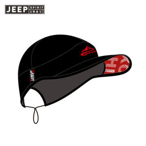 JEEP SPIRIT สำหรับทั้งหญิงและชายหมวกตกปลาใหม่การขี่จักรยานกลางแจ้งวิ่งม่านบังแดดระบายอากาศได้ดีหมวกปั่นจักรยานดูดซับเหงื่อหมวกกันแดดแห้งเร็ว