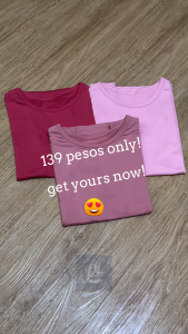 PREMIUM DOUBLE LINING BASIC TOP FULL LENGTH COTTON SPANDEX