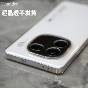 Thunder เคสโทรศัพท์มือถือ VIVO iqoo12เคสแข็งใสบางเฉียบแบบใสไม่เหลืองสำหรับ iqoo12pro คลุมทั้งเครื่อง PC ไร้ขอบแบบใหม่10 9ป้องกันการหล่น iqoo 10 Pro ป้องกัน iqoo11