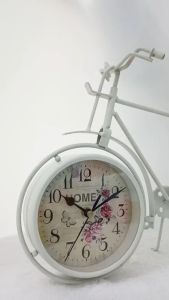 [ Woosilver ] Mô hình xe đạp cổ điển màu trắng MHX-1214