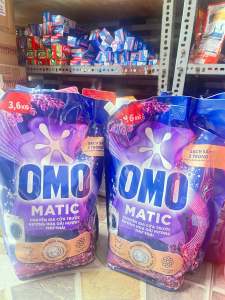 Nước giặt OMO Túi 36kg xanh máy giặt cửa trước giá mới mới