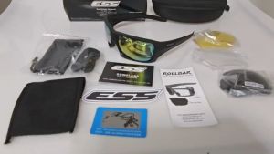 Ess Tactical Outdoor Goggles Shooting Riding Sunglasses Safety Glasses Training Bulletproof Glasses