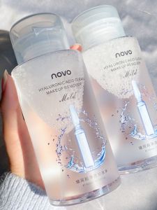 Novo Gentle Makeup Remover Water Three-in-One Deep Pore Cleaning Moisturizing Sensitive Skin Facial Eye Lip Makeup Removal