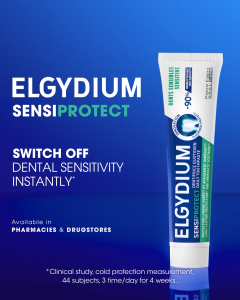 Elgydium SENSIPROTECT Toothpaste 75ml ( Buy 1 Free 1 Travel size 7ml or Dental picks 6s)