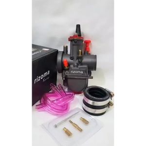Karburator Pwk Rizoma Original Type Pwk Ukuran 24 26 Pe 28 30 32 34 Karbu Carburator Karbulator Universal