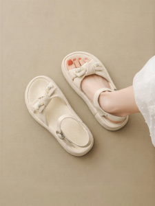 Josiny | Summer Bow Slipper Beach Sandals