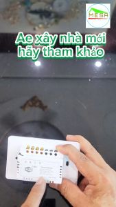 Công Tắc Thông Minh Cảm Ứng Hunonic Wifi Hình Chữ Nhật 1~4 Nút Viền Vàng Điều Khiển Từ Xa Bằng Điện Thoại