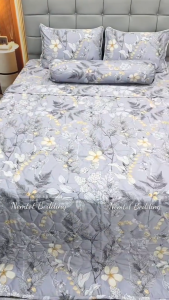 ✴️GIÁ SỐC✴️Bộ Chăn Ga Gối Lụa Lyocell Than Hoạt Tính Thoáng Mát Gồm Chăn Chần Bông _ Nemtot Bedding