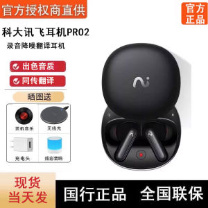 Earspacer Pro2 Bluetooth Earphones with Recording Function Translation Noise Reduction Call In-Ear Real-time Simultaneous Interpretation