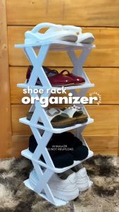 Puting Shoe Rack Organizer Multi-tier Shoe Storage Space Saving Stackable Shoe Shelves