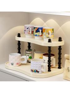 Elegant Cup Holder Modern Minimalist Design Table Cup Storage Rack Bar Counter Mug Display Shelf Home Decorative Accessories