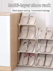 Jbos Multi-tier Shoe Rack Organizer: A Sturdy Storage Solution for Your Dormitory, Household, and Bedroom