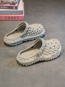 Mens Summer New Slippers Open-Toe Anti-Slip Breathable Comfortable EVA Flat Heel Casual Slippers for Outdoor Wear