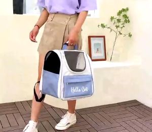 Balo Hello Cat Nhiều Mẫu Có Mái Che dành cho Chó Mèo