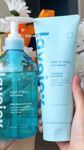 LVJ lavojoy Keep it Chill Body Serum 180ml  Calm Down and Hydarte Skin  Body Lotion  Melembabkan kulit  Sensasi Dingin  BPOM