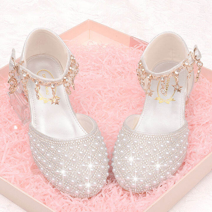 White 2025 princess shoes