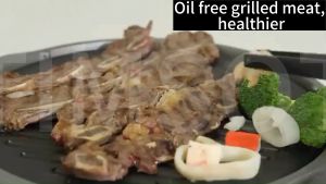 TIMSOT BBQ Griddle Grill Pan Non-stick Cooker Outdoor Indoor Baking Pot Plate Korean Frying Pan