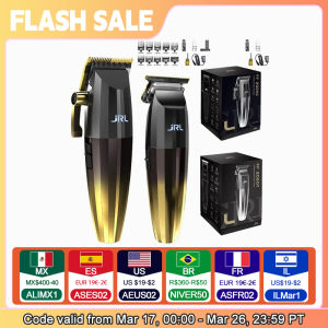 Original JRL2020C 2020T Hair Clipper Mens Professional Barber Shop Hair Salon Trimmer 7200RPM Barber Set Unique Serial Code