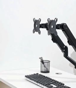 ขาตั้งจอคอมพิวเตอร์ 17-32 นิ้ว ขาตั้งจอคอมพิวเตอร์ 2 จอ ขาตั้งจอ LED ปรับได้หลายทิศทาง 360°