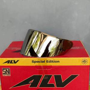 Visor ALV GENESIS Kaca Helm Iridium Smoke Terbaru
