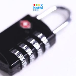 Gembok Koper Kombinasi 4 Angka Zync Alloy TSA 309 Travel Padlock