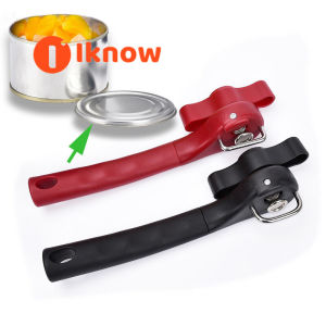 I know Kitchen Stainless Steel Safety Side Cut Manual Can Tin Opener Hand-actuated Cans Bottle Opener Knife Cans Lid Household Tool 14 Ratings
