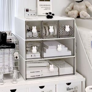 Storage Box Multi-Drawer Desktop Organizer