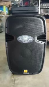 Original KEVLER Professional 1pc EON 12HP 12 speaker bluetooth with mic PA System 450W AMP with Dual UHF MIC USB SD FM bluetooth