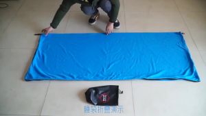 Outdoor Fleece Sleeping Bag Single down Inner Lining Warm Travel And Camping Supplies for Comfortable Nights Rest